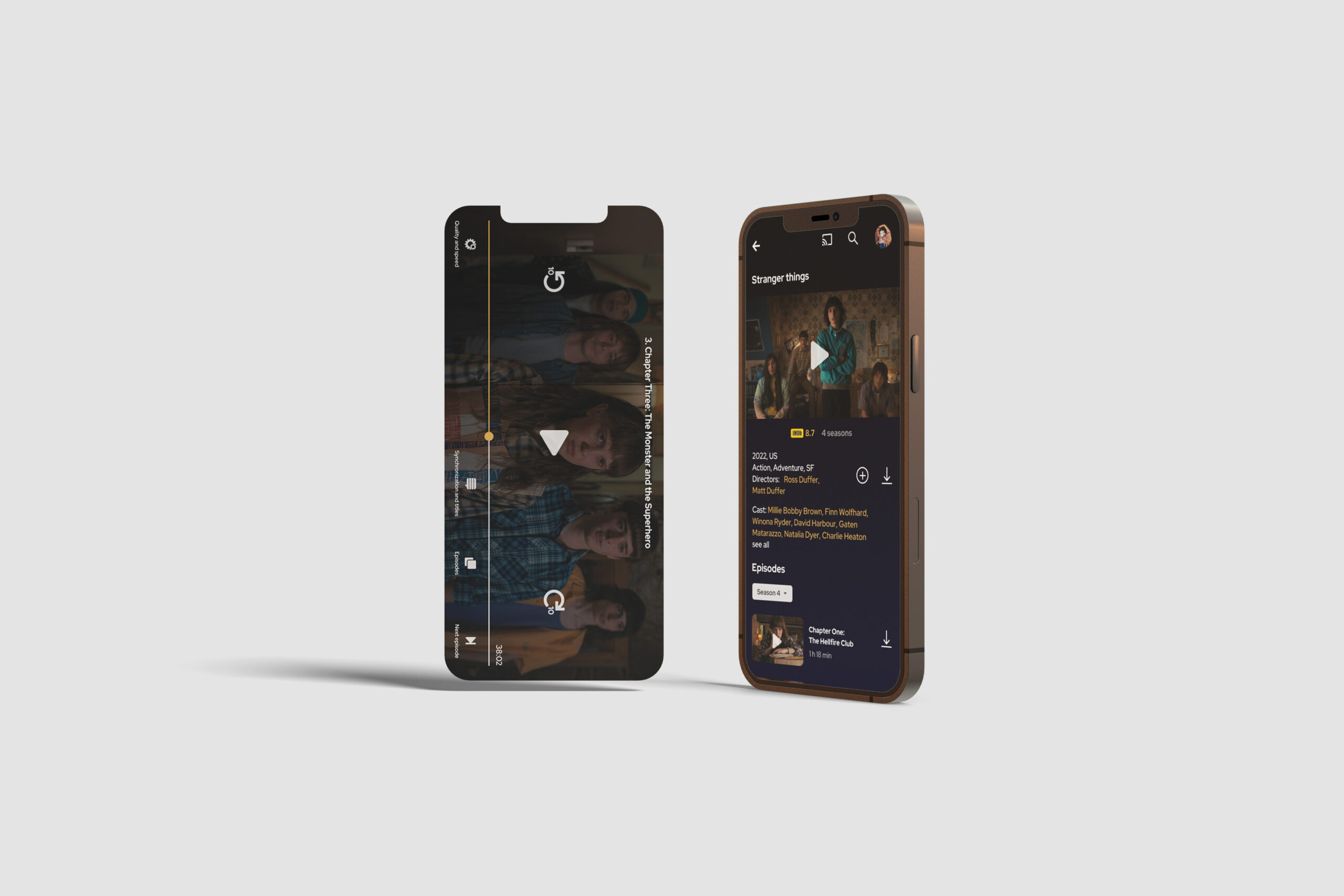 smartphone 12 max pro and screen mockup